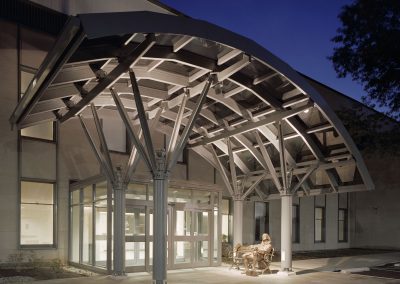 Segmented Canopy Skylight at Ben Franklin Technology Partners